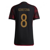 Tyskland Leon Goretzka #8 Fotballklær Bortedrakt VM 2022 Kortermet